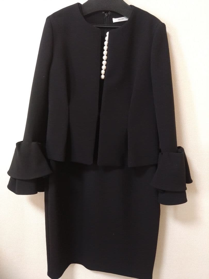 美品 YOKO CHAN ヨーコチャン ノーカラー ジャケット 38 - メルカリ