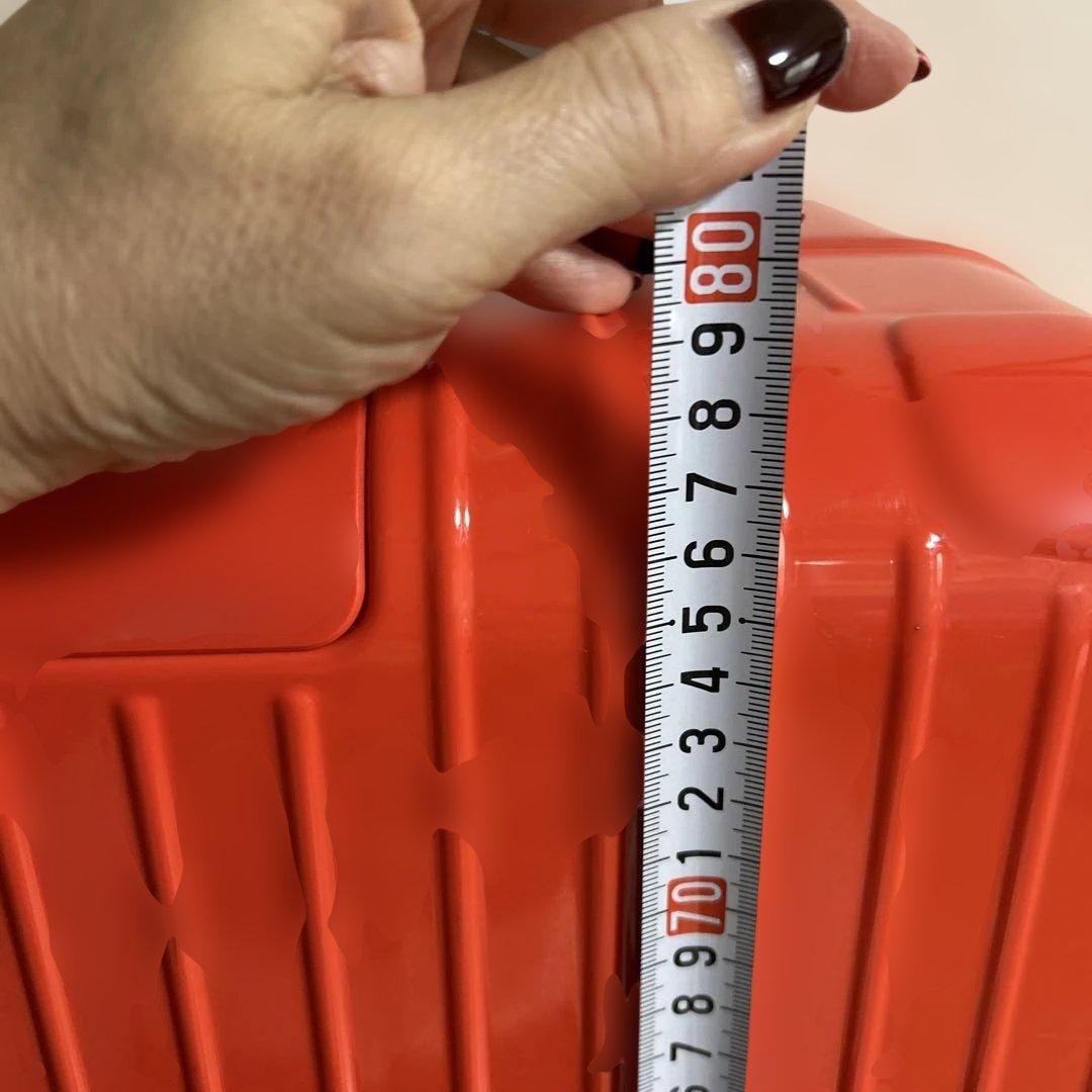 超美品リモワトランクプラス オレンジ 1度使用限定色 - メルカリ