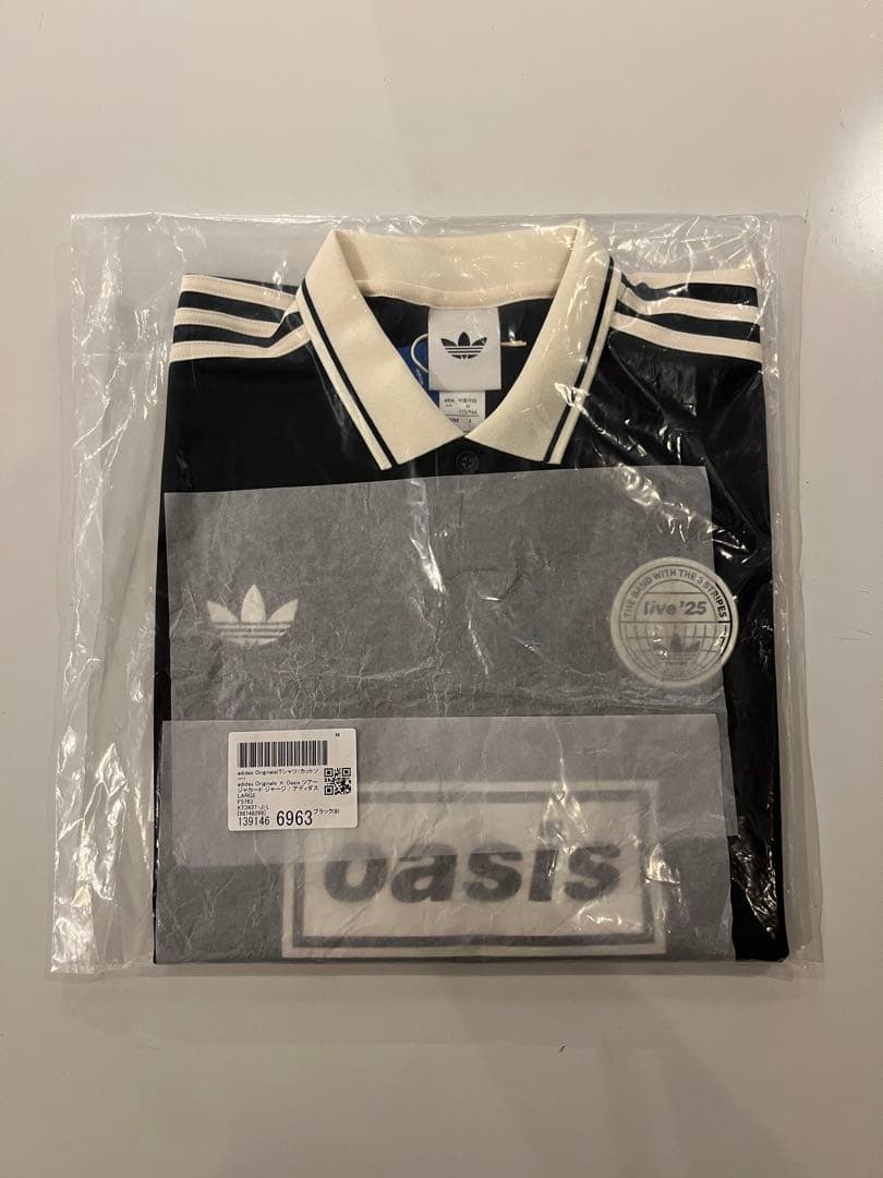 【新品】サイズL adidas × Oasis ツアー ジャカード ジャージ Oasisツアージャカードジャージ2025 | eBay