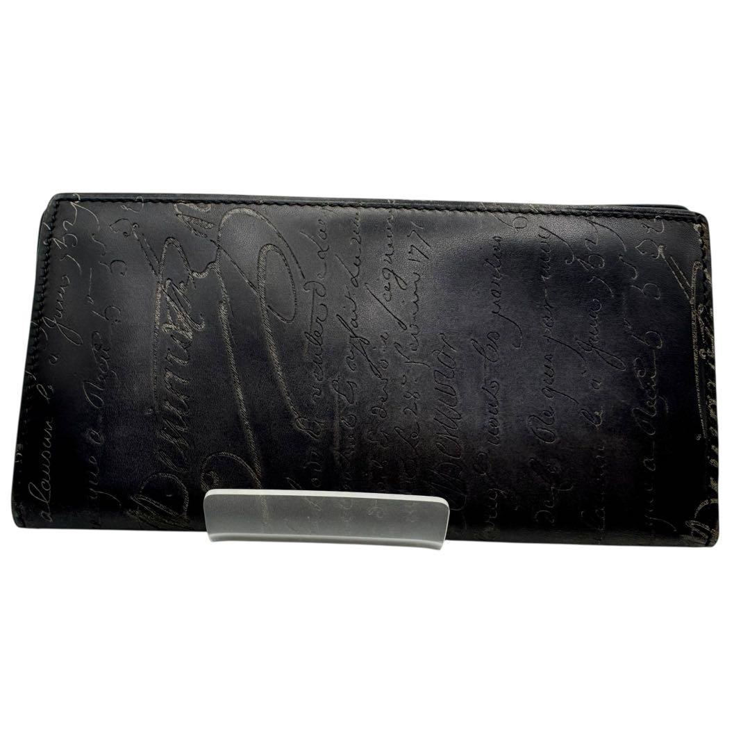 美品　ベルルッティ　長財布　サンタル　カリグラフィ　スクリットレザー　ブラック 楽天市場】ベルルッティ 財布 メンズ カリグラフィー サンタル
