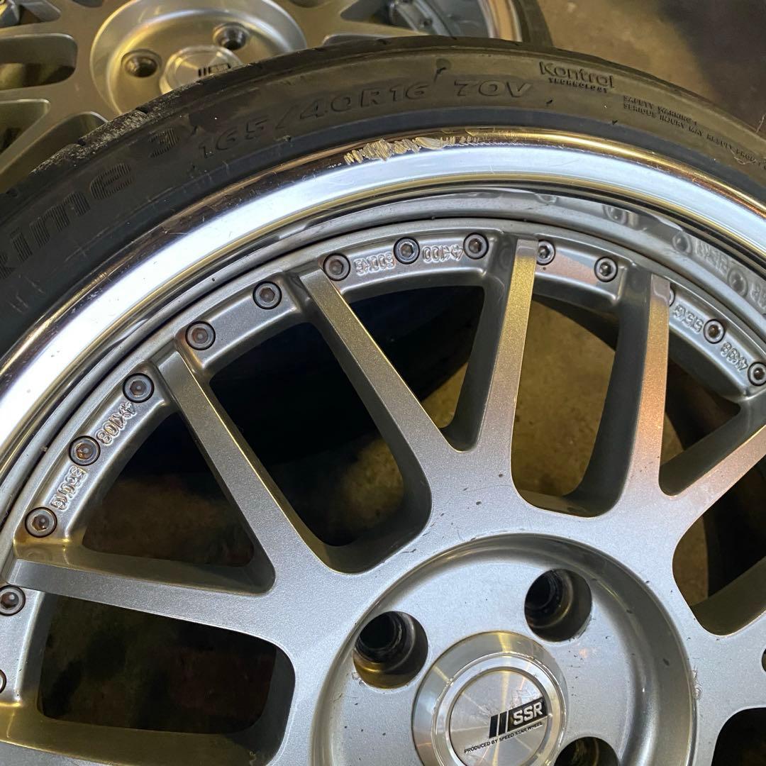 SSR MS1-R 16インチ 100 4H 6.5J+26 7J+26