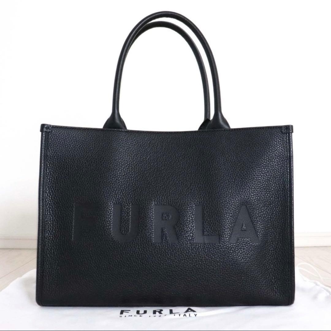 専用出品です。⭐︎美品 FURLA フルラ NIOBE L ワンダー ロゴ レザー ☆ FURLA ☆ NIOBE L Tote【完売前に!】多色 (FURLA/ショルダーバッグ