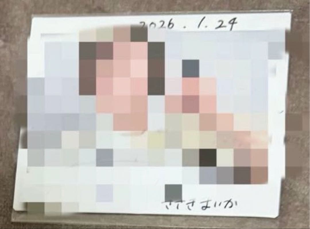 イコラブ 佐々木舞香 直筆サイン入りチェキ - メルカリ