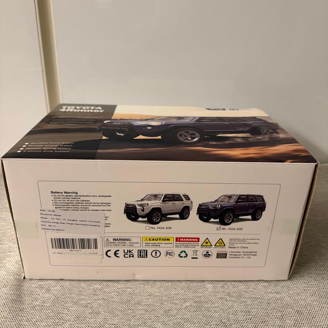 Ritaosan トヨタ 4Runner 1/18 ラジコン HG4-209 - メルカリ