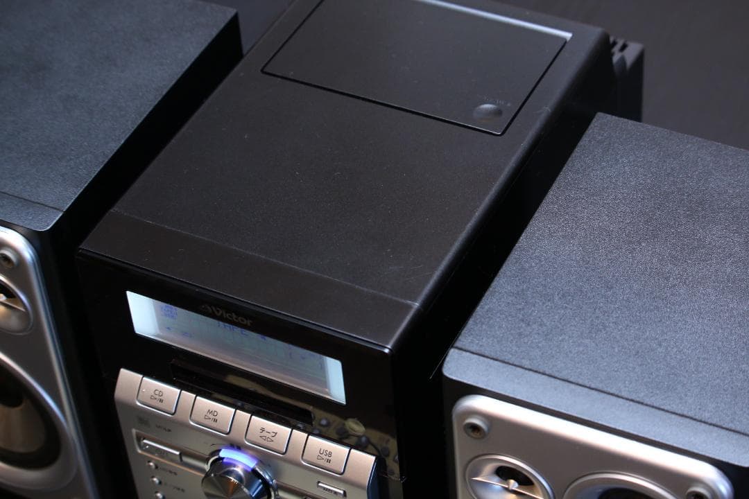 VICTOR UX-Z2 CD/MD/TAPE/USB/TUNER ミニコンポ - メルカリ