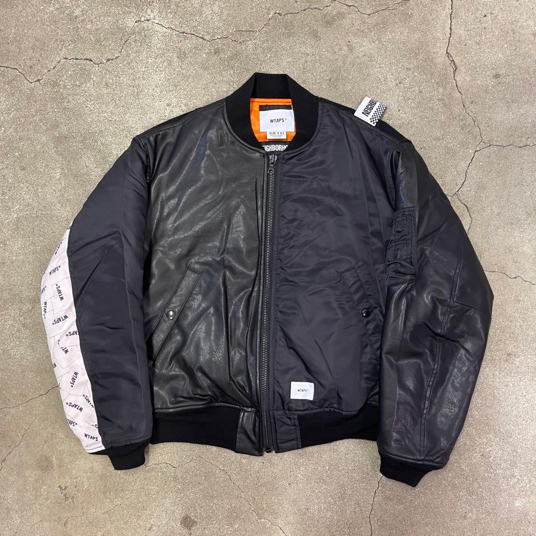 WTAPS × NEIGHBORHOOD MA-1 フライトジャケット - メルカリ