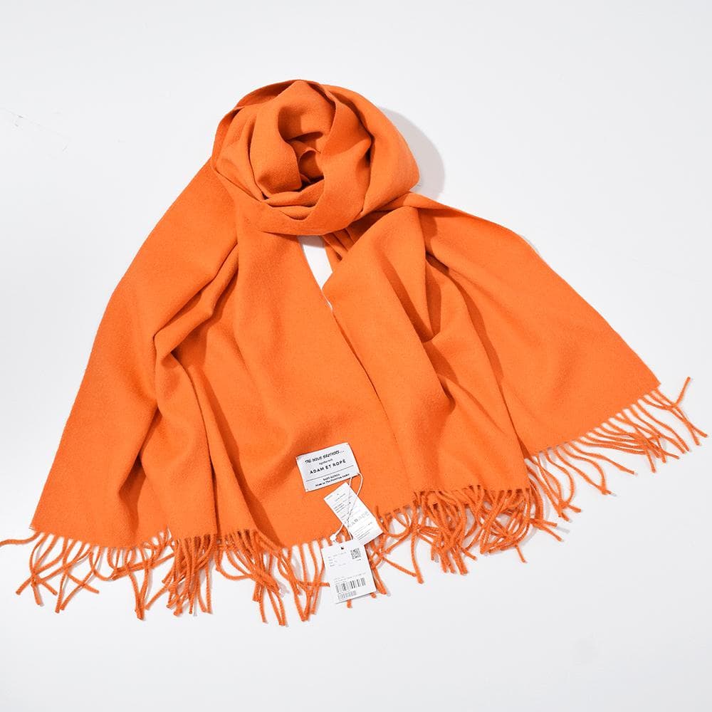 未使用 ザイノウエブラザーズ 別注 アルパカ 大判ストール マフラー