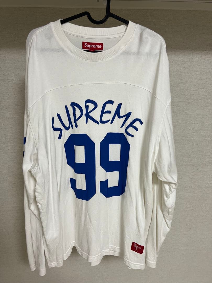 Supreme 99 L/S Football Top モモ着用値下げ交渉有り