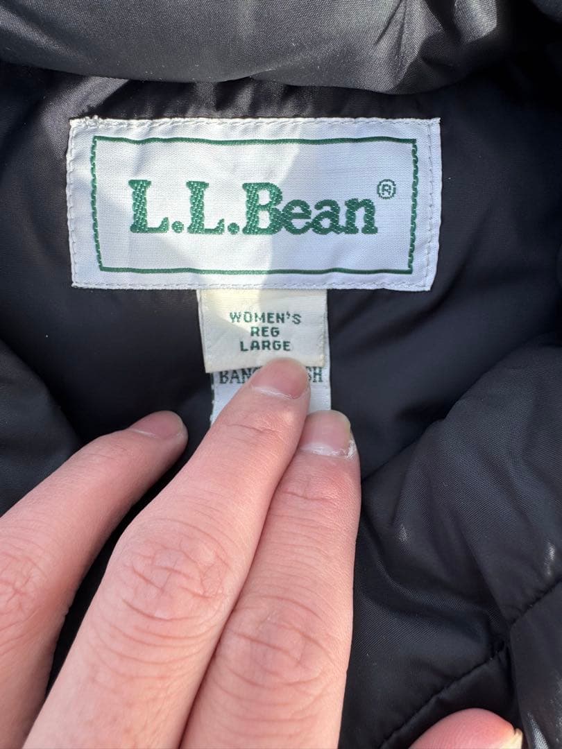 L.L.Bean ダウンベスト　ブラック