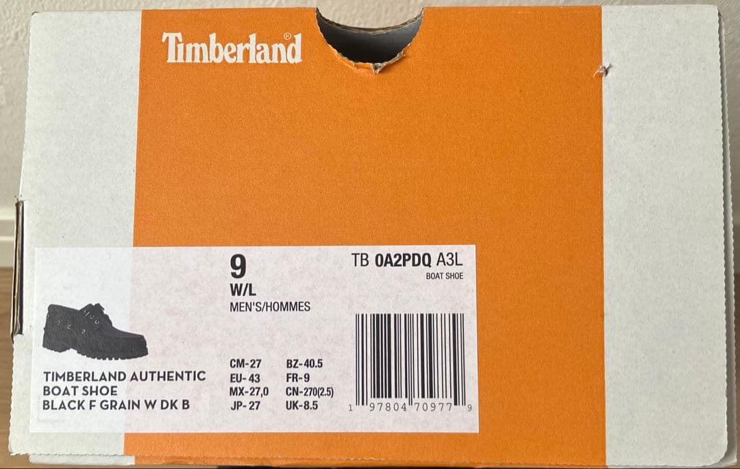 Timberland 3eye 27㎝ 新品未使用 ブラック オールレザー 希少 - メルカリ