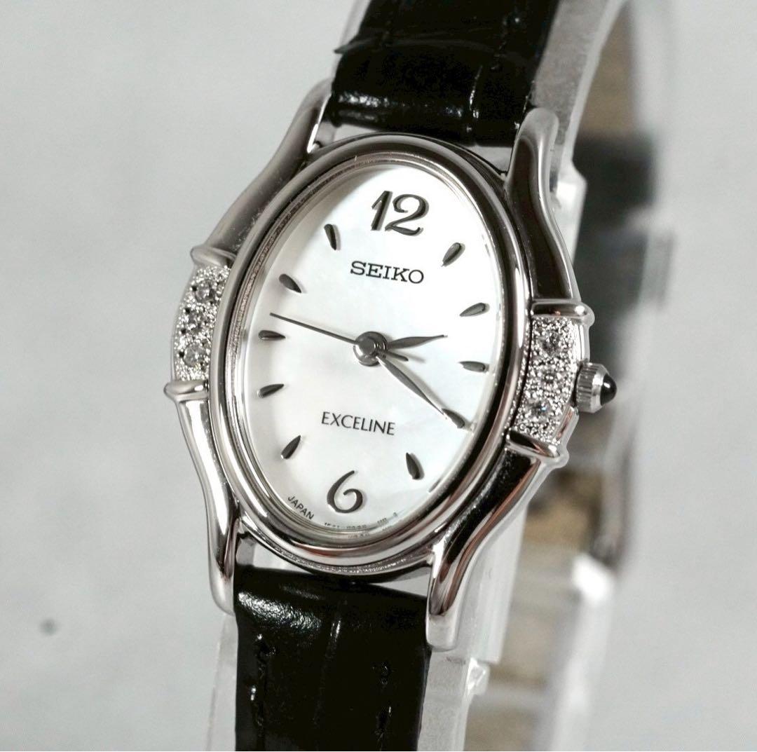 SEIKO エクセリーヌ 1F21-5F50 レディース クォーツ 腕時計 - メルカリ