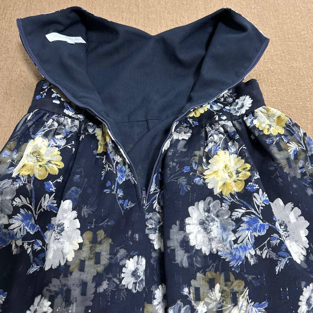 n*x様 タルティーヌエショコラ 花柄 ドレス カーディガン セット 110