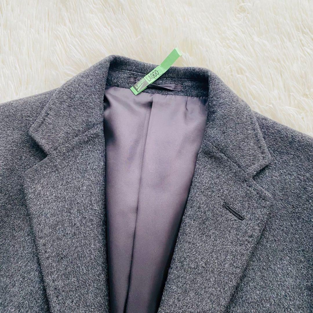 ユナイテッドアローズ○極美品○カシミヤブレンド 3Bロングチェスター