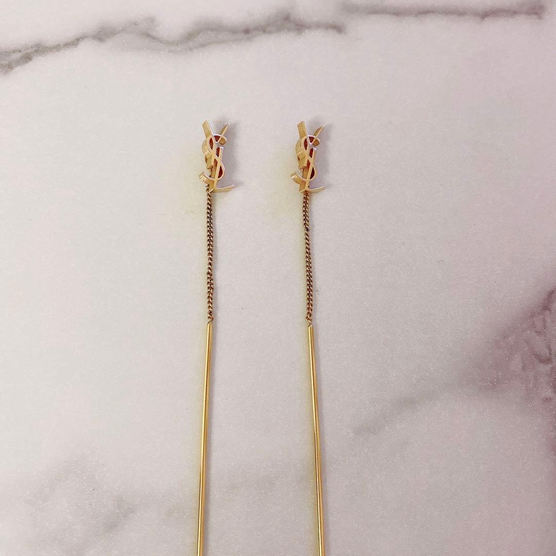Saint Laurent YSL サンローラン ピアス オピウム ロングピアス - メルカリ