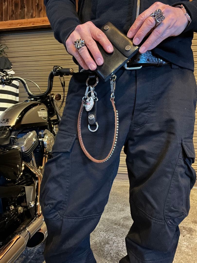 鉾様専用 BACKBONE × HTC コラボ レザーウォレット 財布 - メルカリ