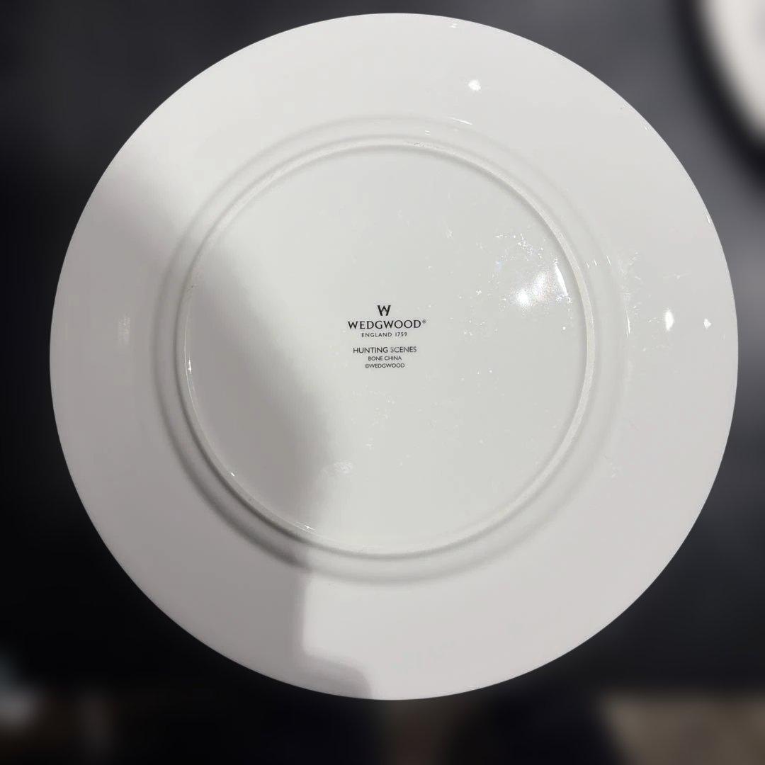 ウェッジウッド 皿 ハンティングシーン 3枚セット - メルカリ