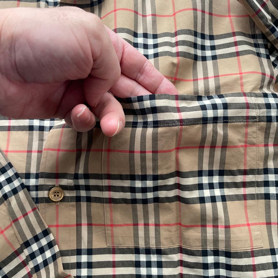 BURBERRY チェック柄 長袖シャツ Sサイズ BURBERRY