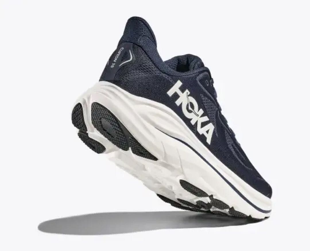 HOKA クリフトン 10 ワイド 2E 26.5cm ネイビー
