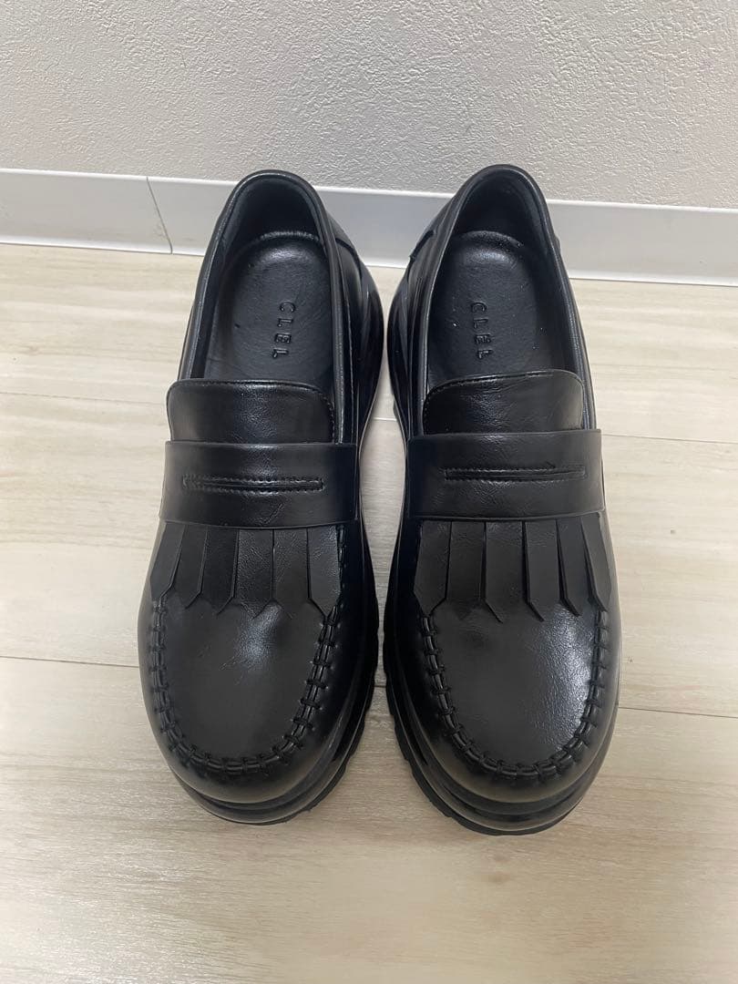 CLEL】エアークッション ハイソールローファー M - メルカリ