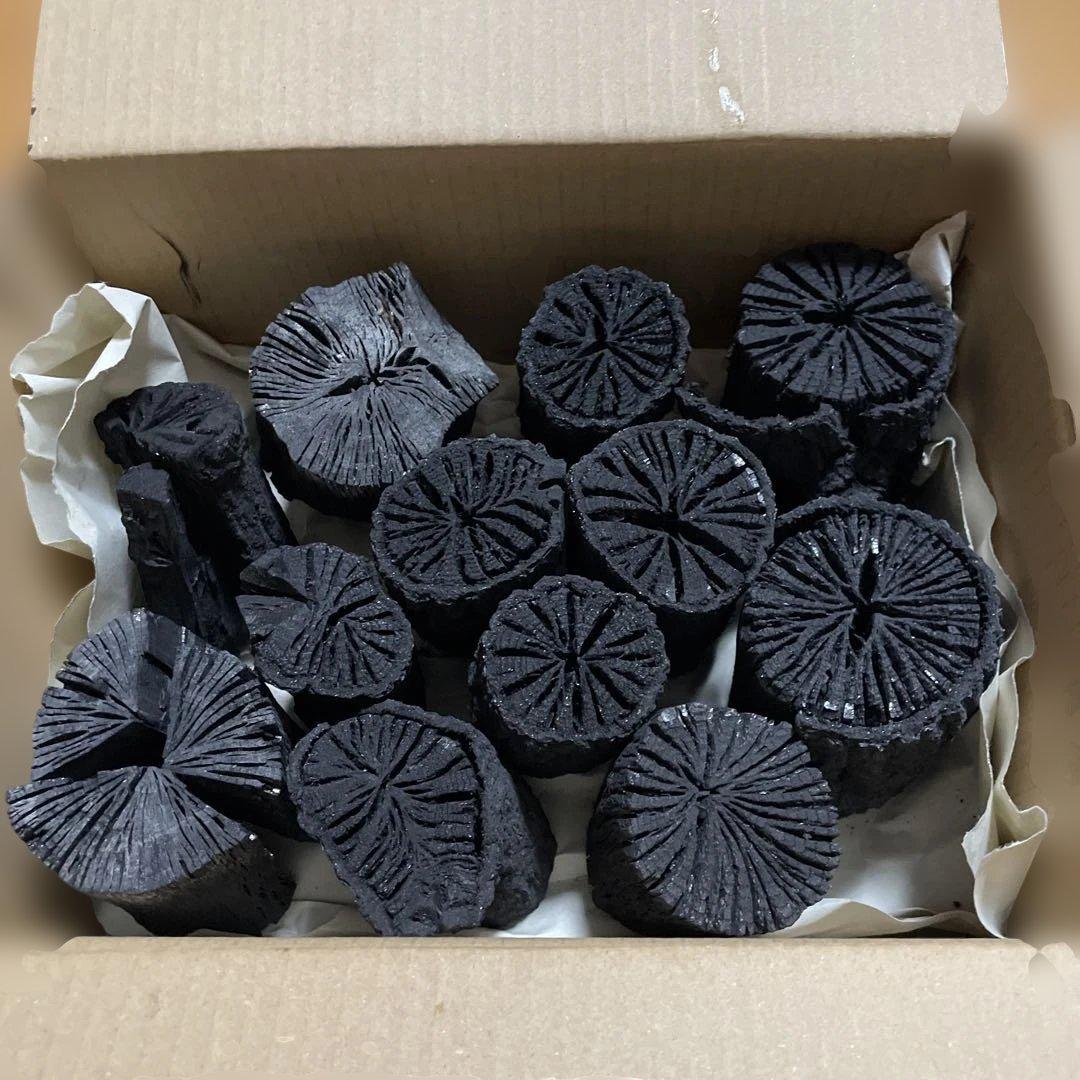 木炭 菊炭 12個セット 茶道具 - メルカリ
