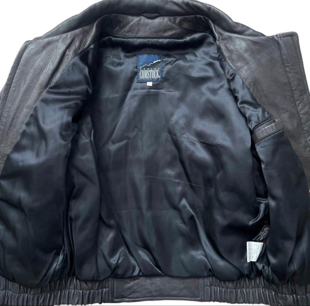 Robert Comstock 鹿革 短丈 レザー ボンバージャケット S - メルカリ