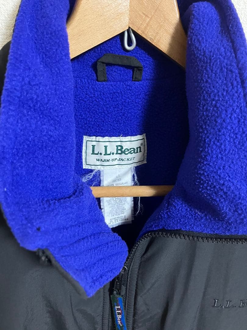 う*ん様 80s L.L.Bean USA製ウォームアップジャケット 黒size