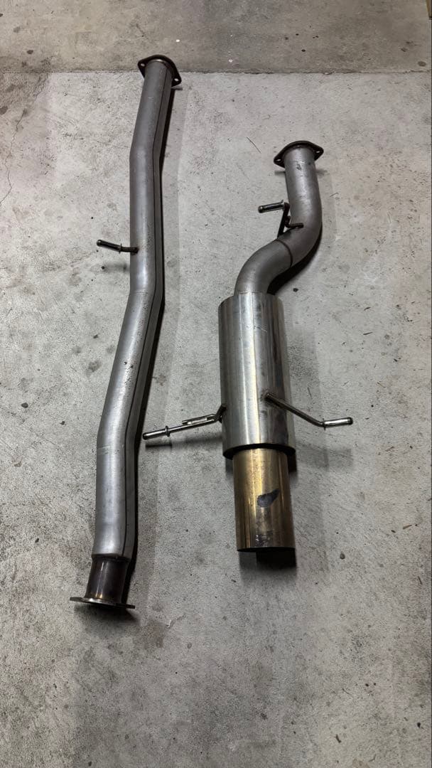 GDB E 競技用マフラー GDB インプレッサ WRX STi 04マイナー後 アプライドモデルE (IMPREZA