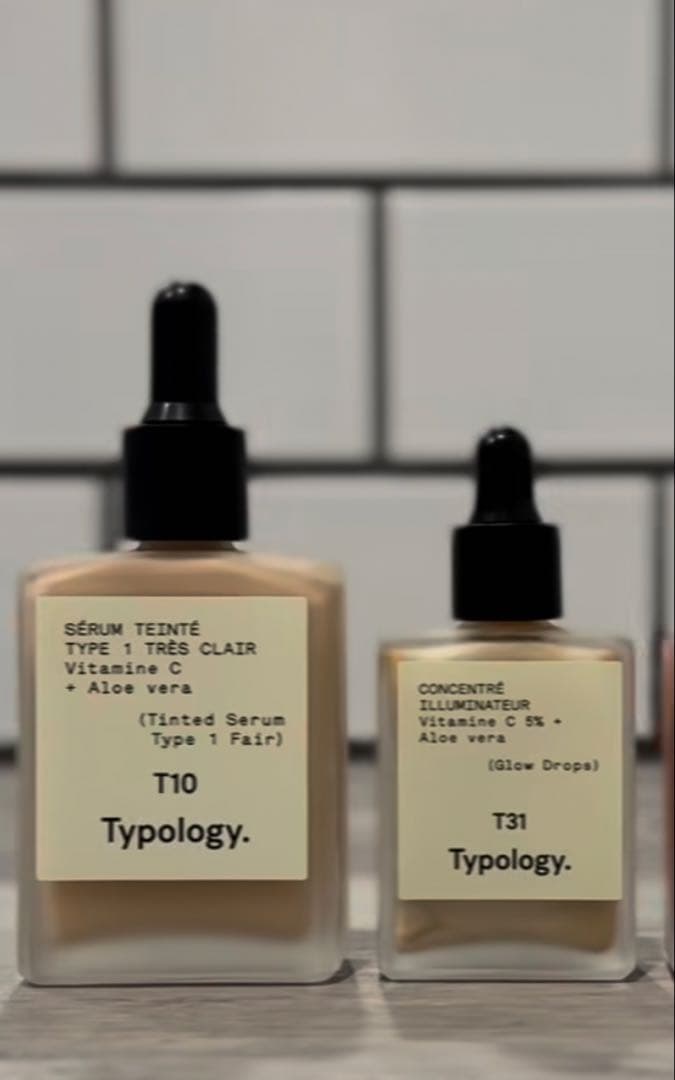 新品TypologyT31グロウドロップ&T10セラム【トートバッグ付き】セット