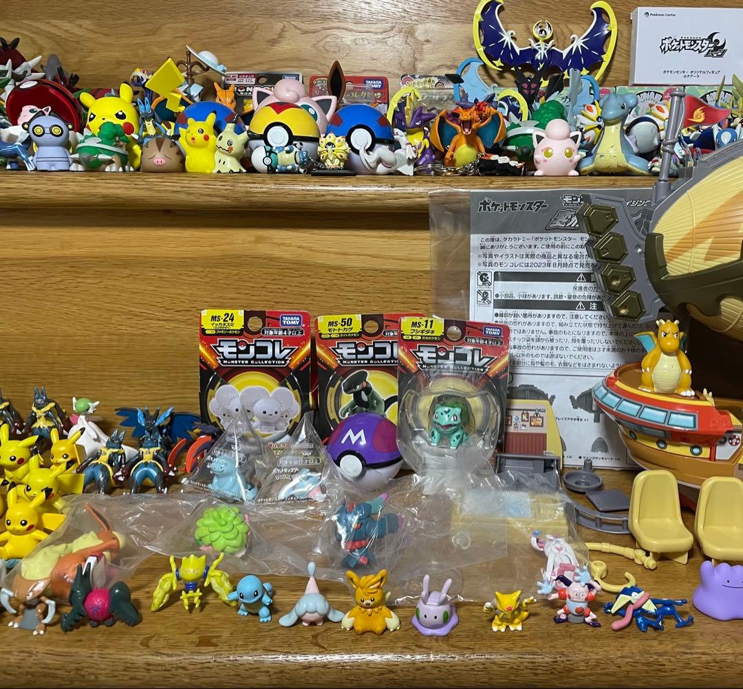ポケモン モンコレ ミニフィギュア 指人形 など まとめ売り 希少 369個