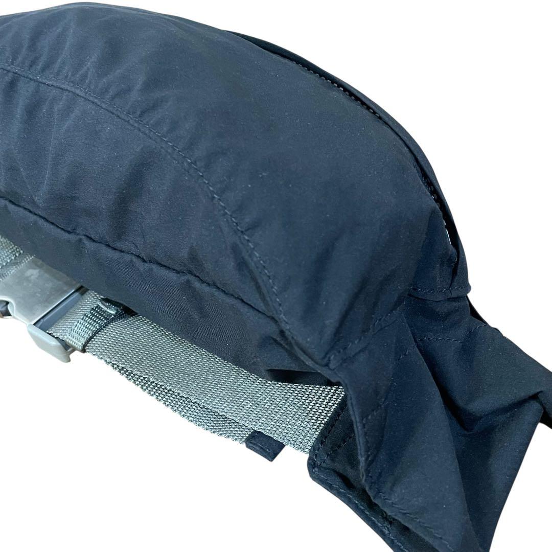 プラダスポーツ ウエストポーチ 4VA107 ナイロン 黒 ロゴプレート