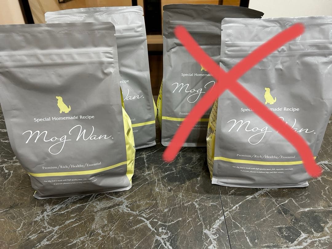 2026/2購入品】Mog Wan モグワン ドライフード 1.8kg✖️2袋 - メルカリ