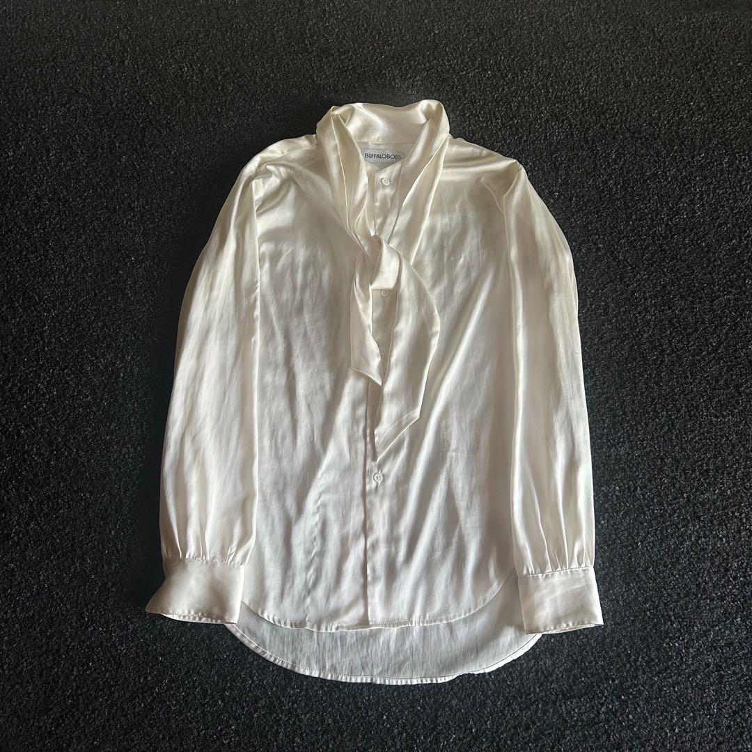 トップス 00s archive BUFFALO BOBS bow tie shirt 00s archive BUFFALO BOBS bow tie shirt - メルカリ