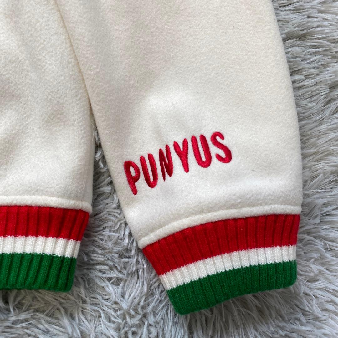 PUNYUS サイゼリヤワッペンブルゾン ホワイト 渡辺直美 3サイズ - メルカリ