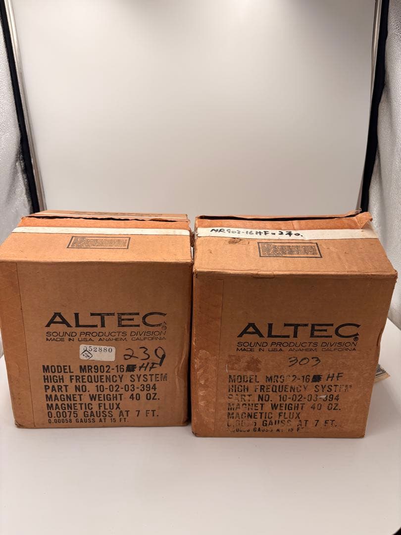 ALTEC LANSING MR802-16HF ローレンジスピーカー - メルカリ