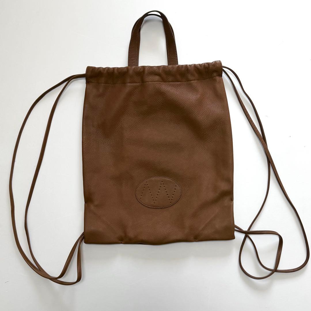 初期 22SS NICENESS ROGER ディアスキン バッグ ブラウン