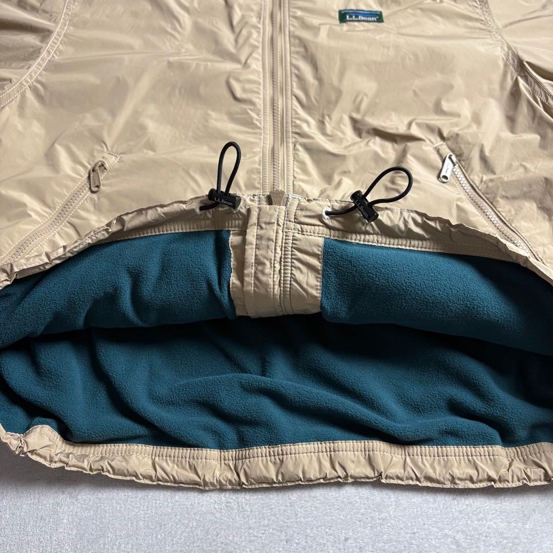 美品　L.L.Bean ラベルマイクロフリースラインジャケット