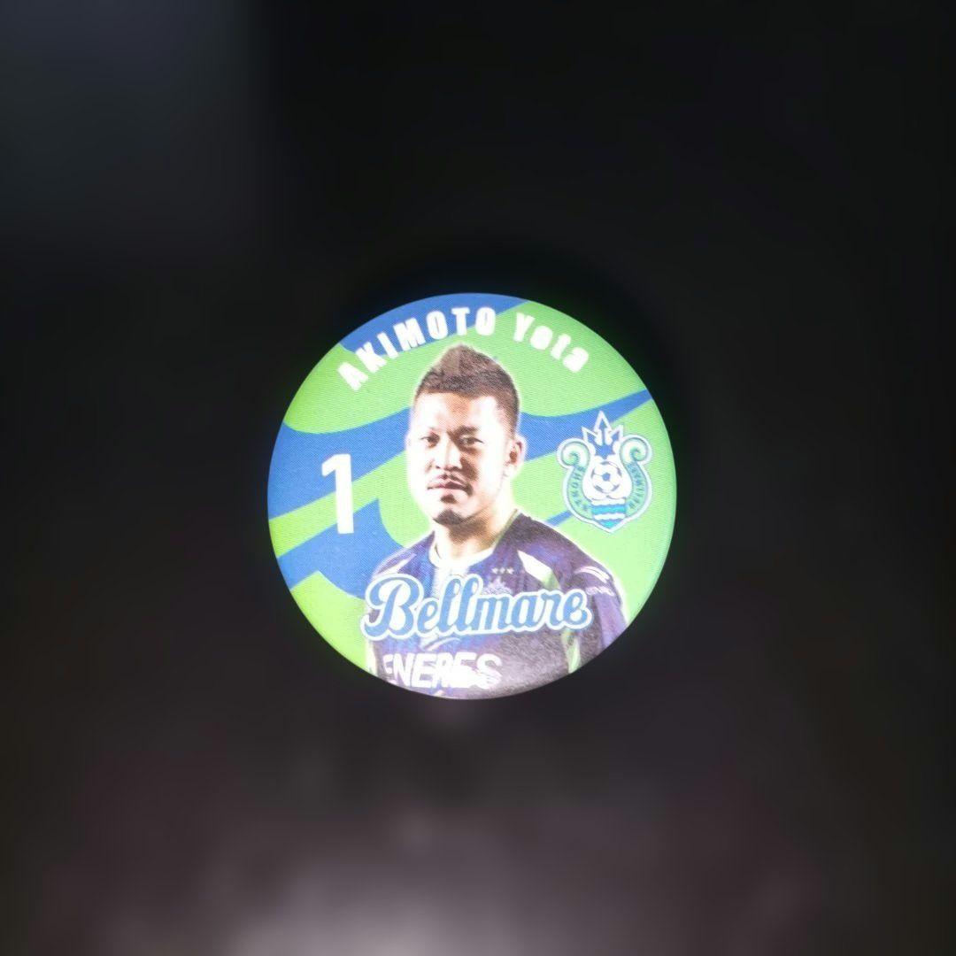 Jリーグ 湘南ベルマーレ 1番秋元陽太選手 缶バッジ ガチャガチャ