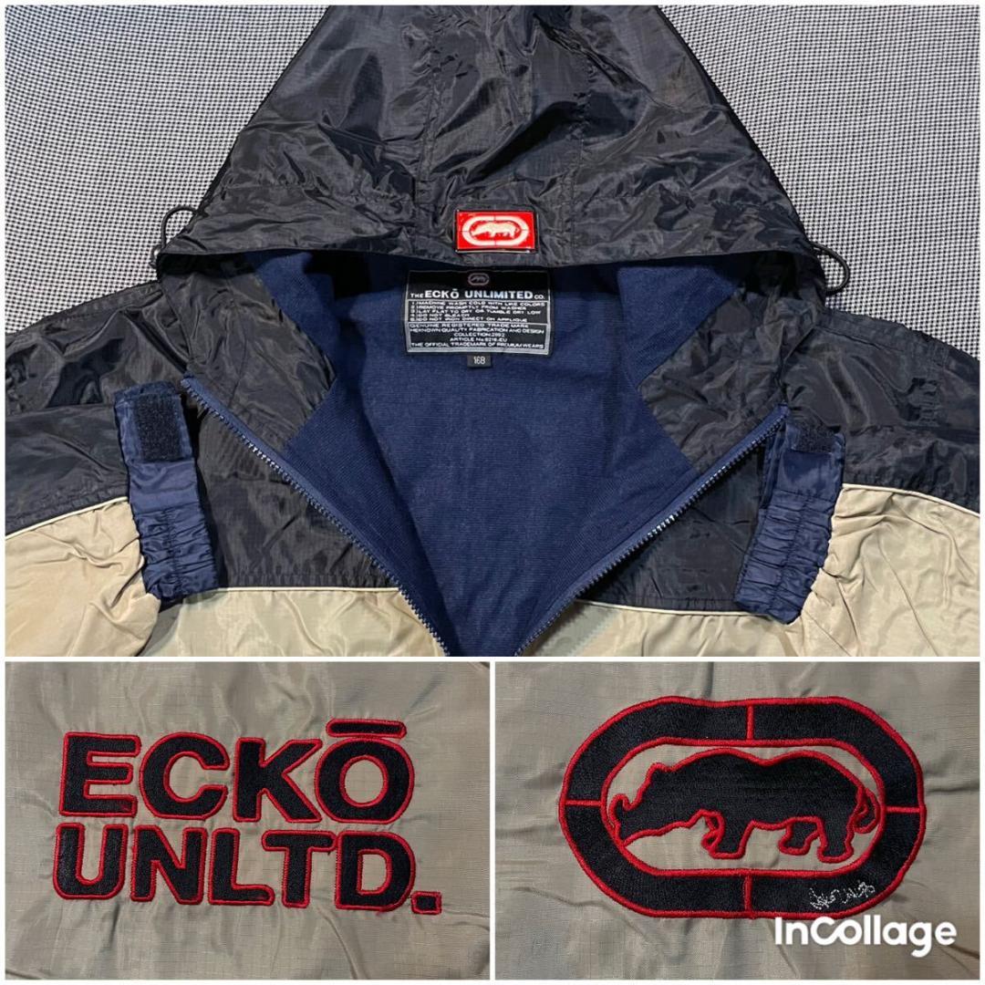 美品 00s ecko unltd アノラックジャケット エコーアンリミテッド