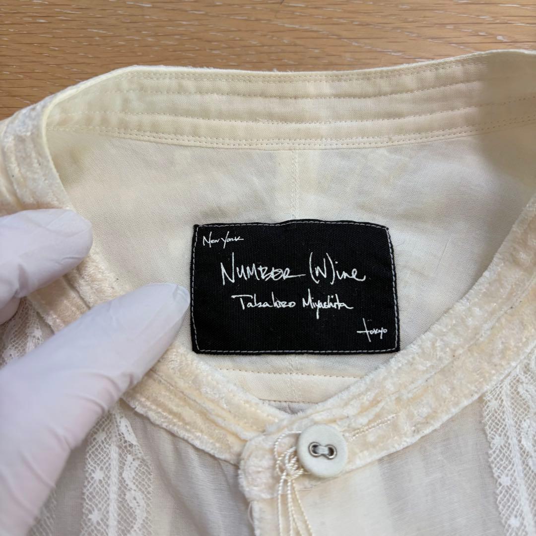 ○ラストコレクション 09AW ナンバーナイン シルクシャツ 宮下