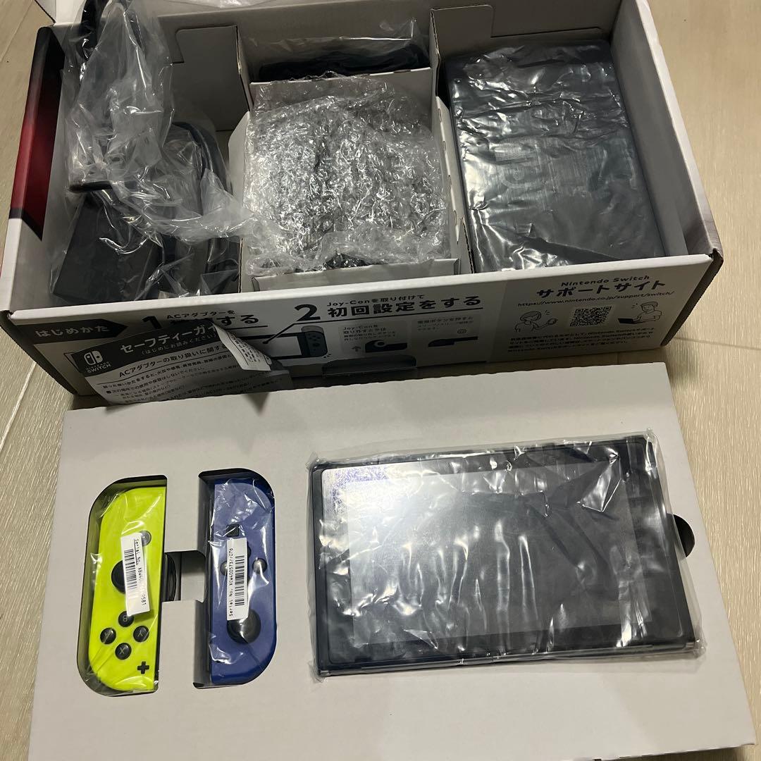 Nintendo Switch 本体 イエロー/ブルージョイコン　限定セール dショッピング |任天堂 ［Switch］Joy-Con スイッチ ジョイコン ブルー