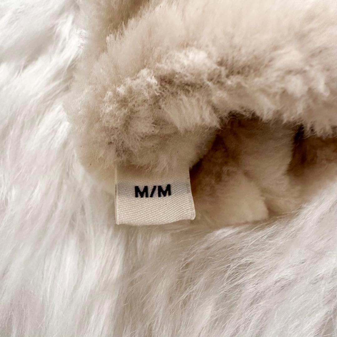 着用1回】UGG♡アグ シープスキンシームドグローブ チェスナット M