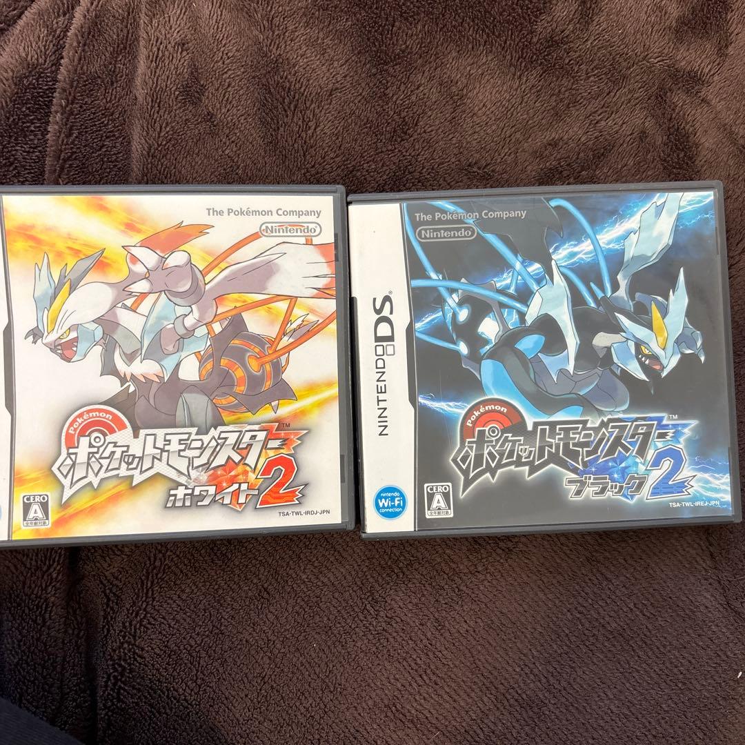 ポケットモンスター ブラック2・ホワイト2 セット - メルカリ