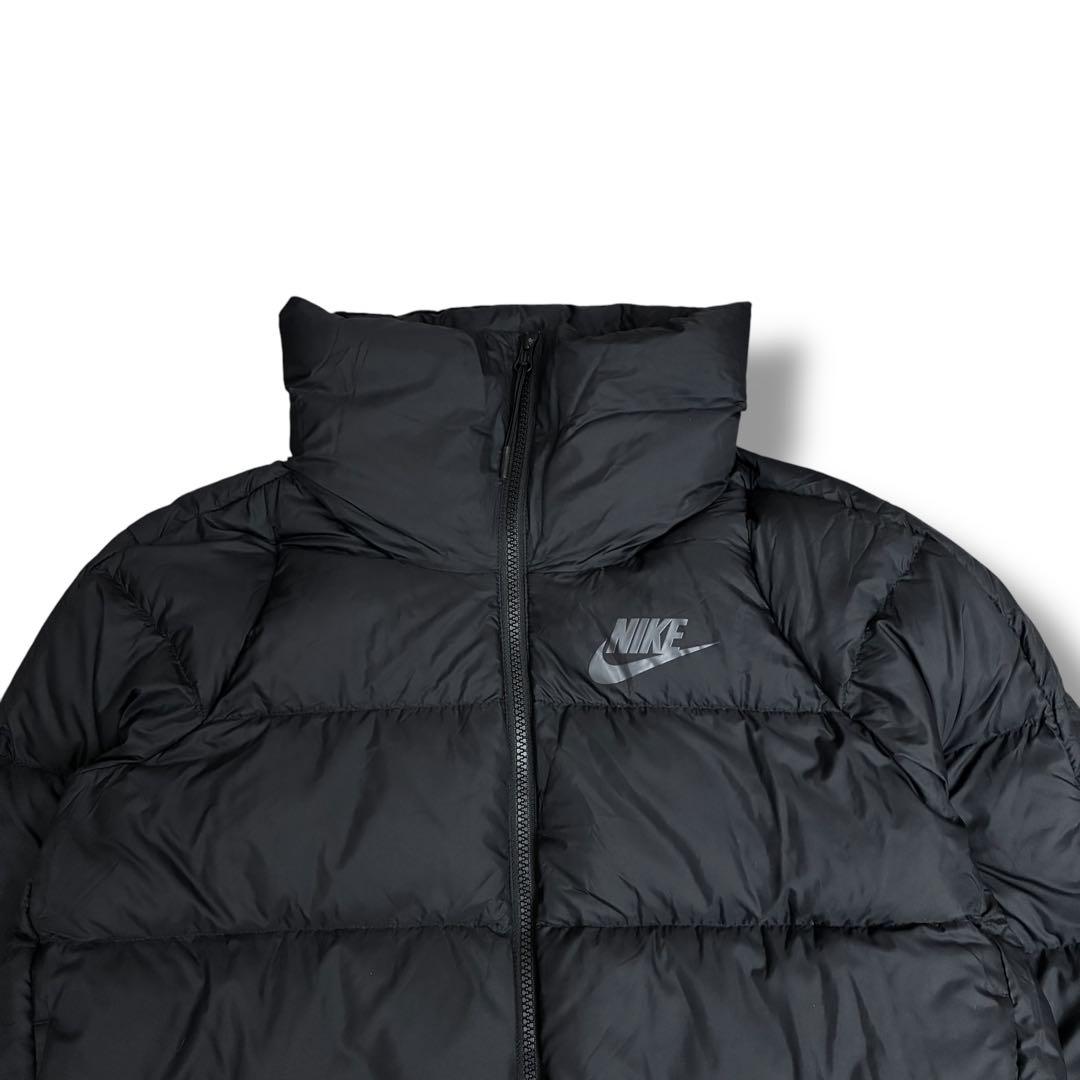 NIKE ナイキ ダウンジャケット ジャンパー 軽量 メンズ 黒 ブラック S