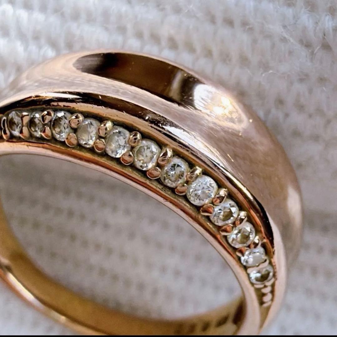 専用　3169】K18PG ダイヤモンド 0.22ct ゴールド 鑑別　5.32