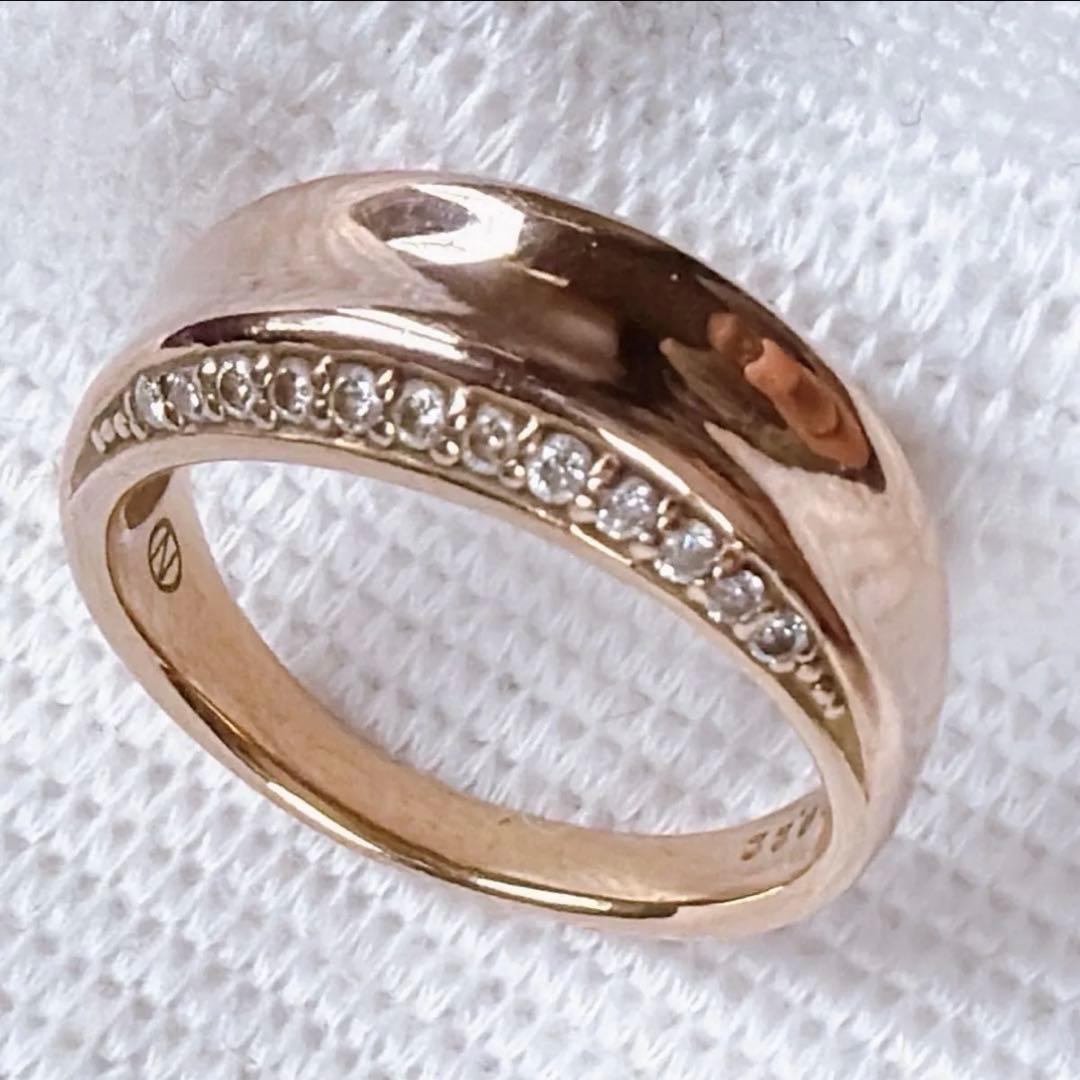 専用　3169】K18PG ダイヤモンド 0.22ct ゴールド 鑑別　5.32