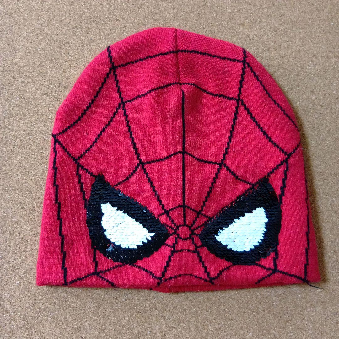 H&M スパイダーマン ニット帽 8-12Y スパンコール - メルカリ