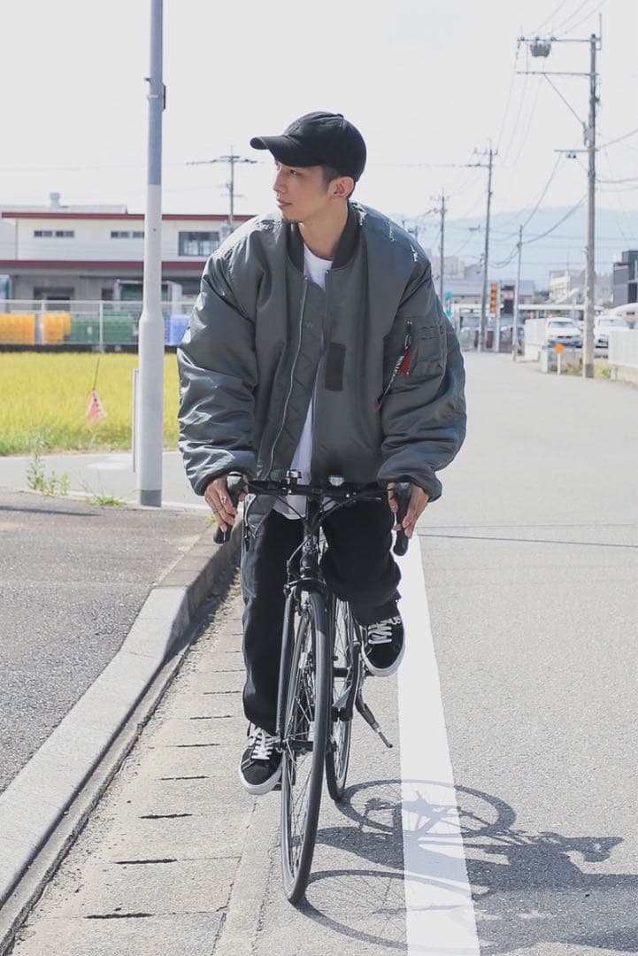 WAIPER ALPHA 別注 MA-1 ワイパー フライトジャケット BIG - メルカリ