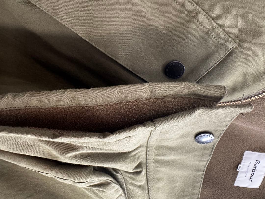 美品 Barbour バブアー別注 ビデイル ポーラテック ジャケット 38