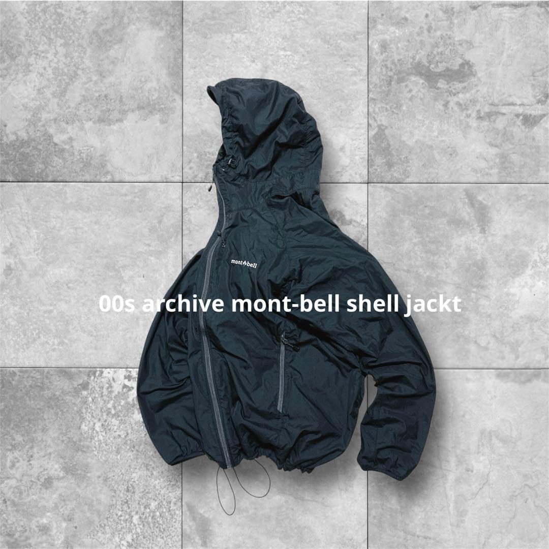 美品 00s mont-bell shell jackt y2k teck M - メルカリ