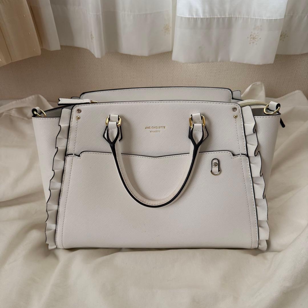 &chouette 推し事バッグ 痛バ クリアポケット付きトートバッグ